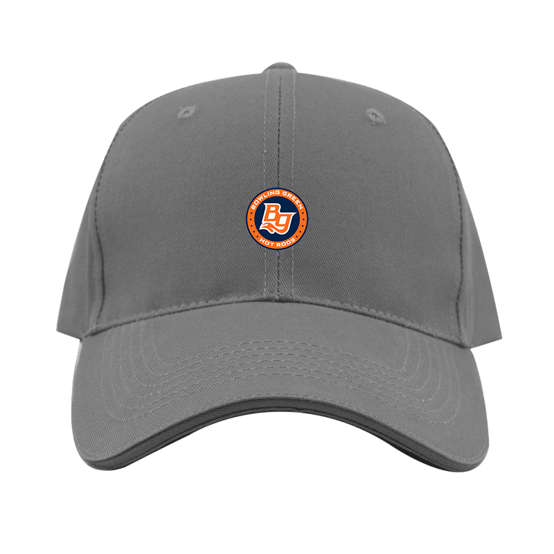 Bowling Green Hot Rods Logo Dad Baseball Cap Hat