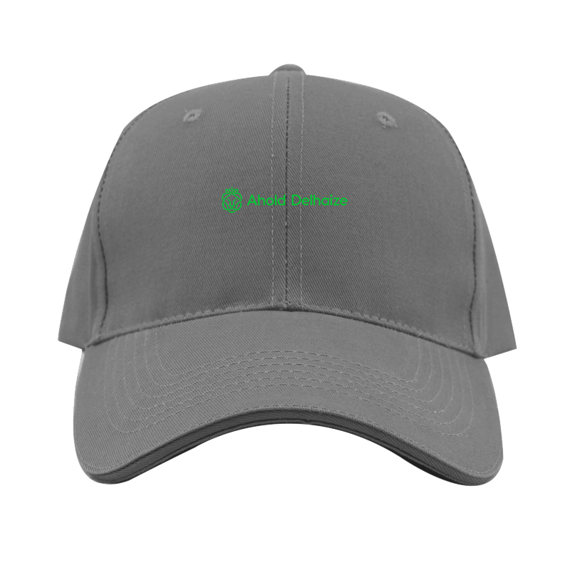 Ahold Delhaize Vertical Logo Dad Baseball Cap Hat
