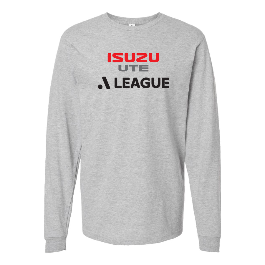 Men's A League Logo Cotton Long Sleeve T-Shirt