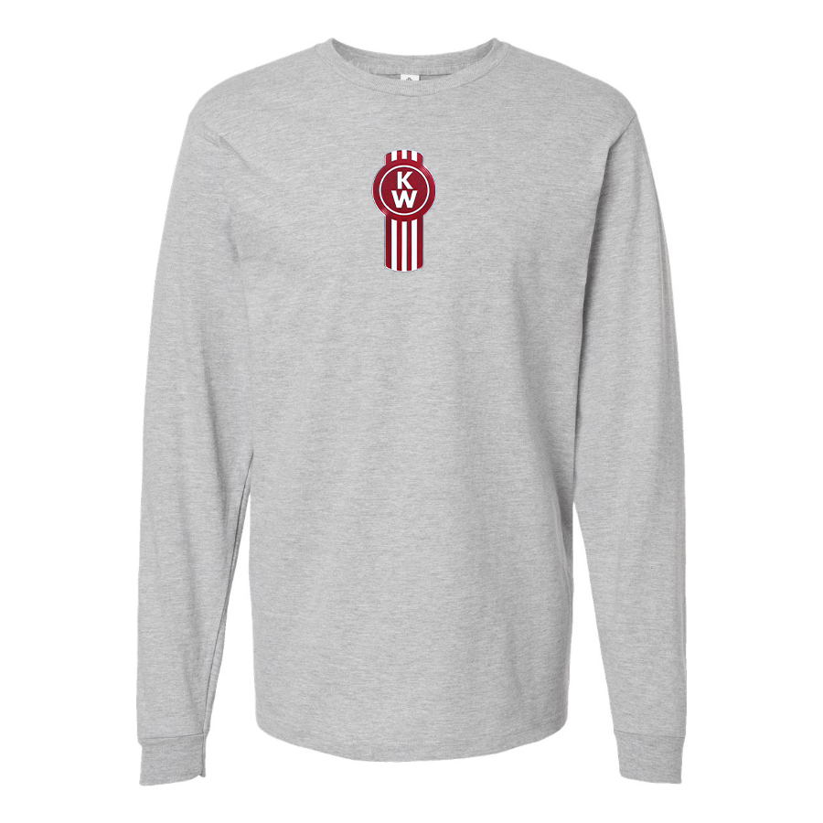 Men's Kenworth Logo Cotton Long Sleeve T-Shirt