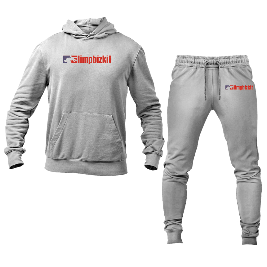 Men's Limp Bizkit Logo Hoodie Joggers Set