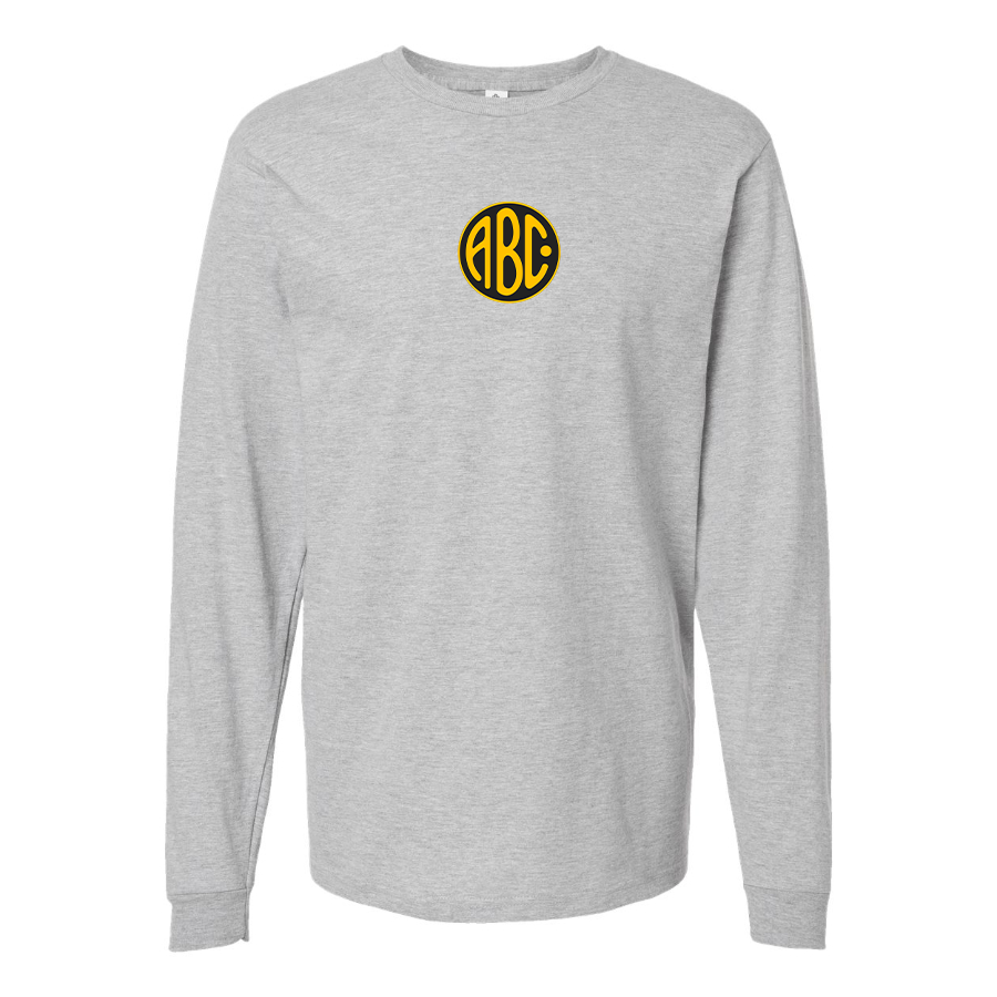 Men's ABC Motors Logo Cotton Long Sleeve T-Shirt