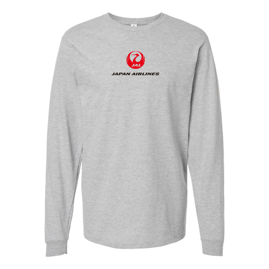 Men's Japan Airlines Cotton Long Sleeve T-Shirt