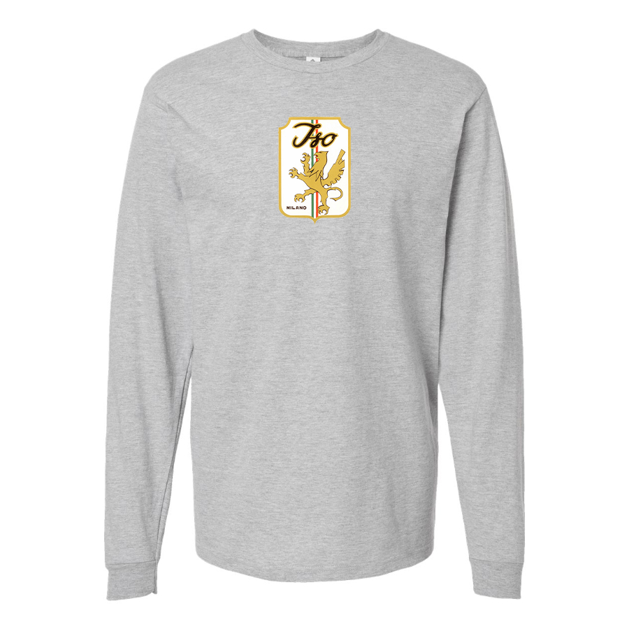 Men's Iso Logo Cotton Long Sleeve T-Shirt