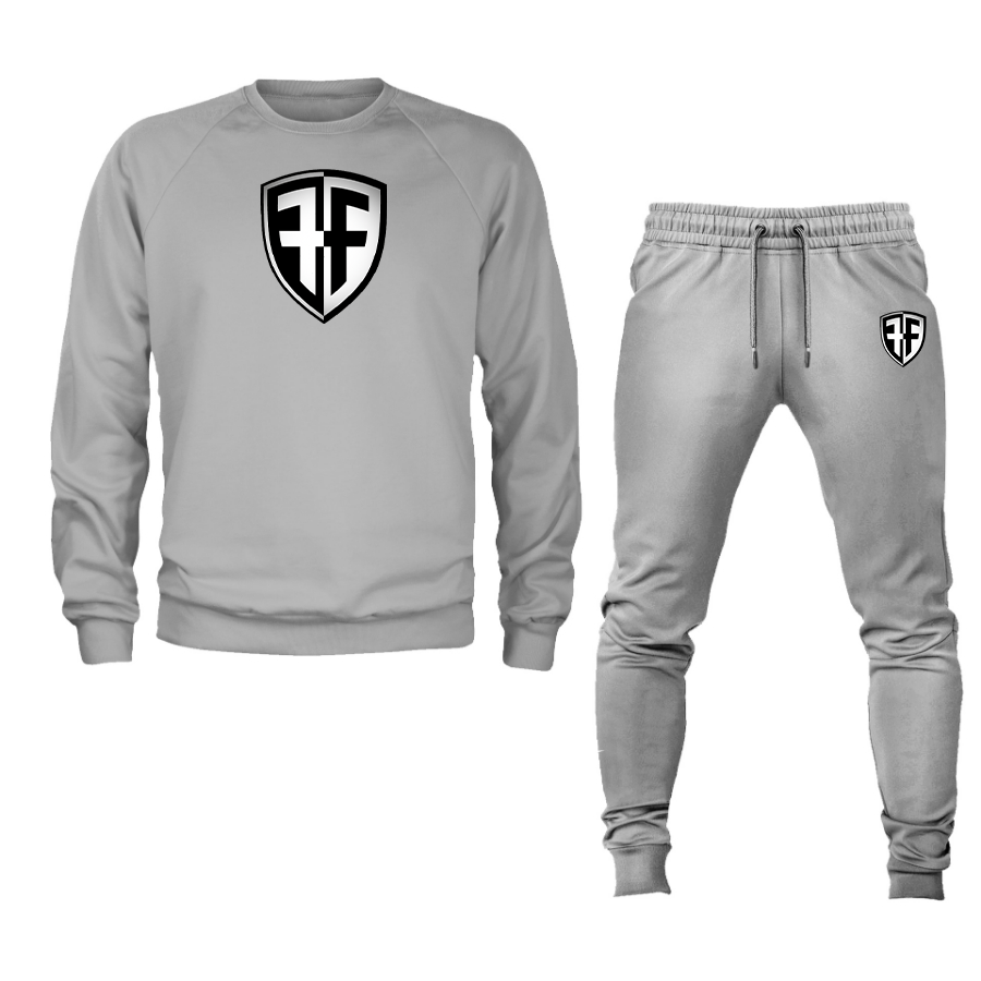 Men's Foffa Bike Crewneck Sweatshirt Joggers Suit