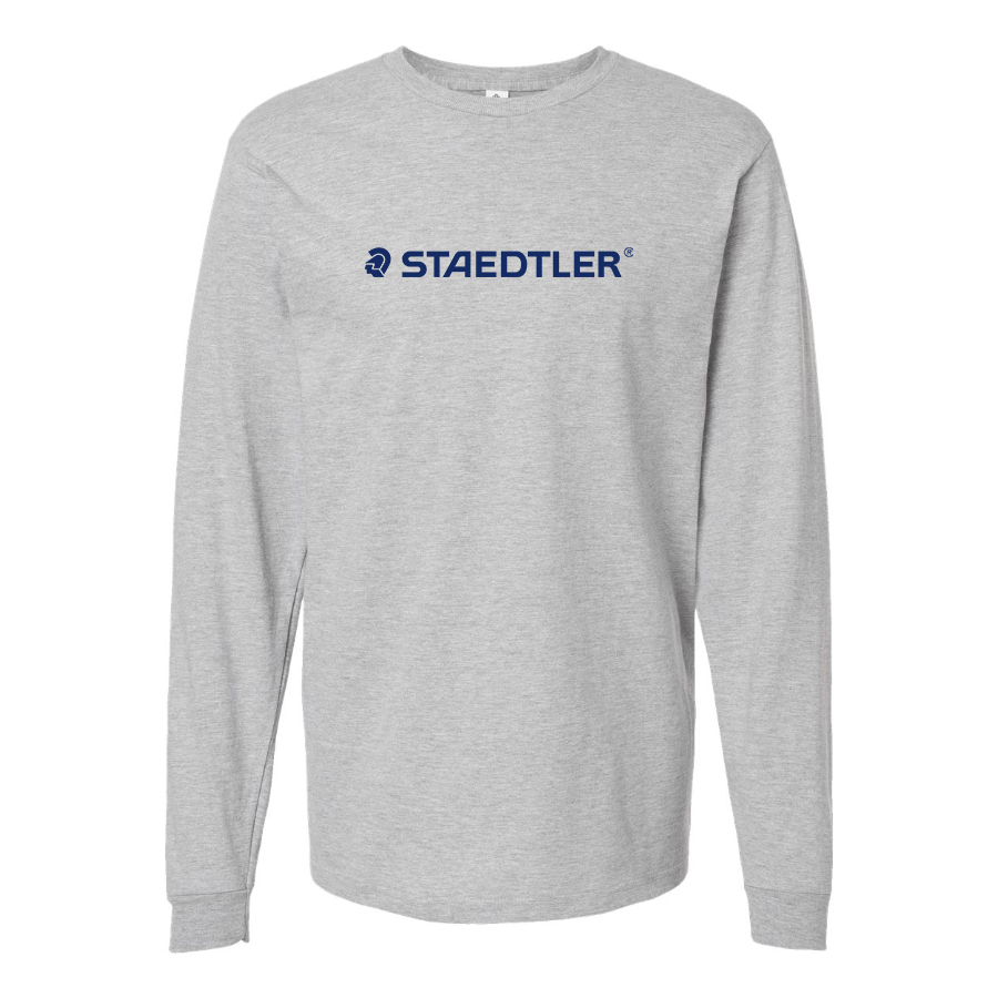 Men's Staedtler Logo Cotton Long Sleeve T-Shirt