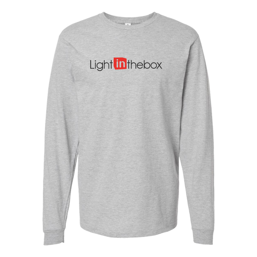 Men's Lightinthebox Logo Cotton Long Sleeve T-Shirt
