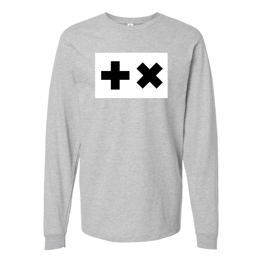 Men's Martin Garrix Logo Cotton Long Sleeve T-Shirt