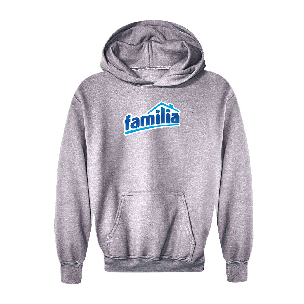 Youth Familia Logo Pullover Hoodie