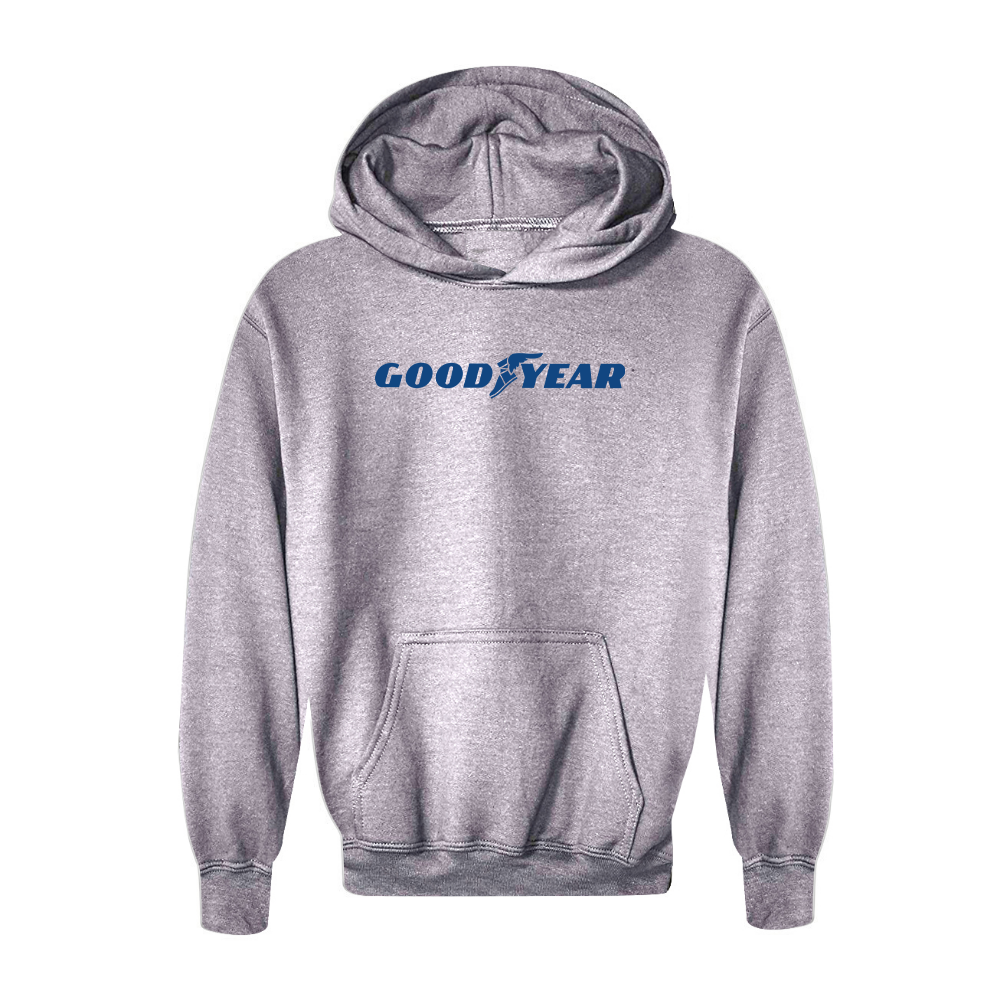 Youth Goodyear Logo Pullover Hoodie