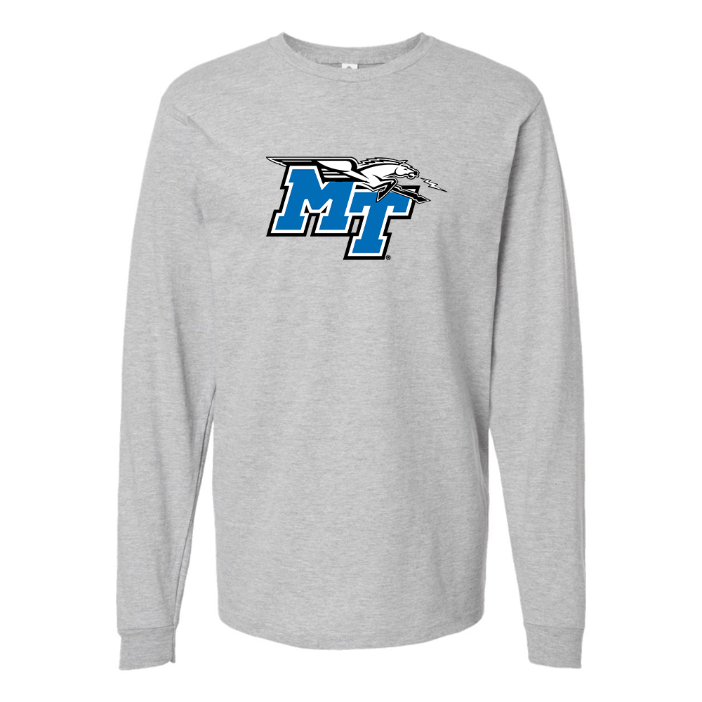Men's Middle Tennessee Blue Raiders Cotton Long Sleeve T-Shirt