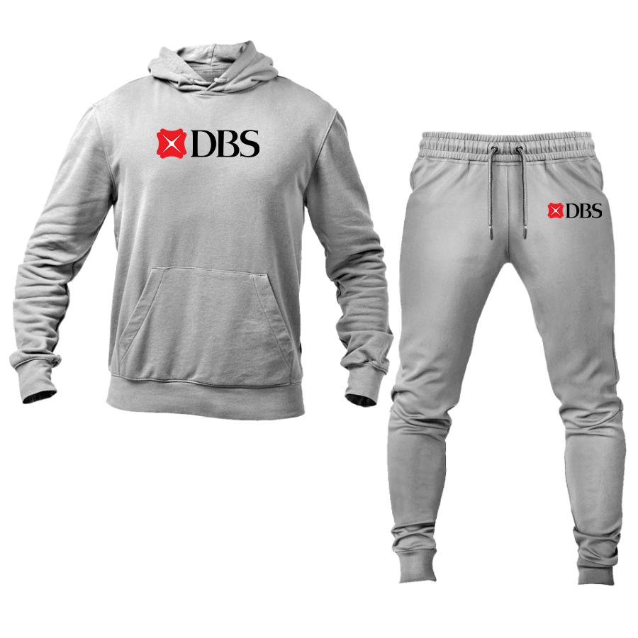 Men's DBS Bank Logo Hoodie Joggers Set