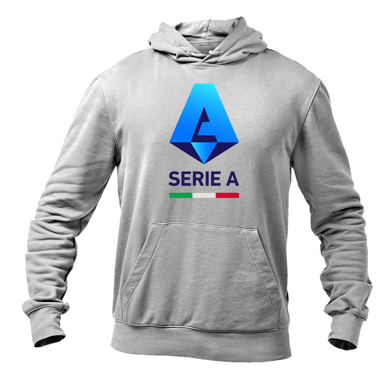 Men's Italian Serie A Logo Pullover Hoodie