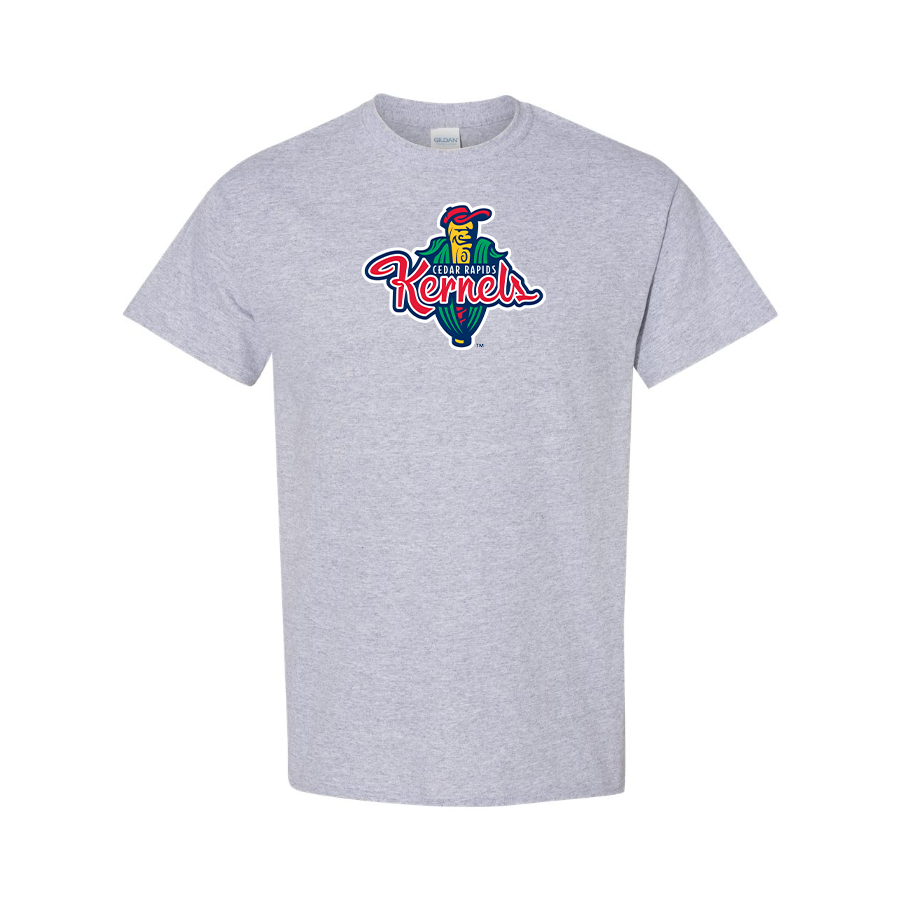 Men's Cedar Rapids Kernels Logo Cotton T-Shirt