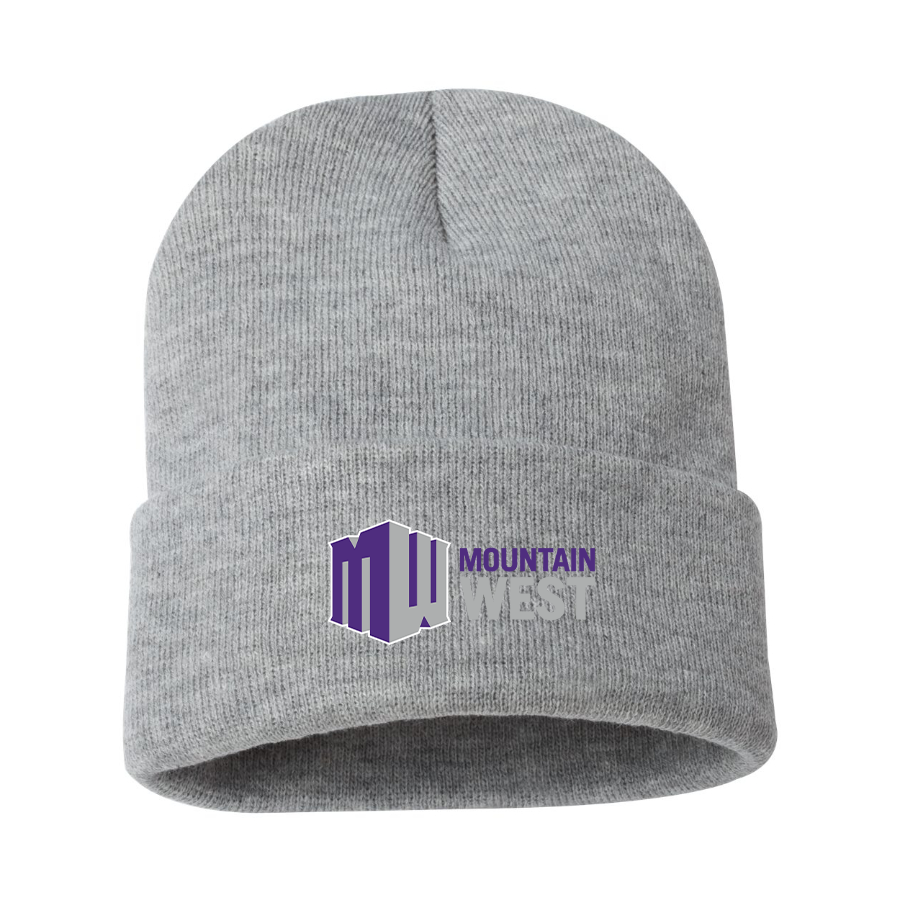 Mountain West Conference Logo Beanie Hat