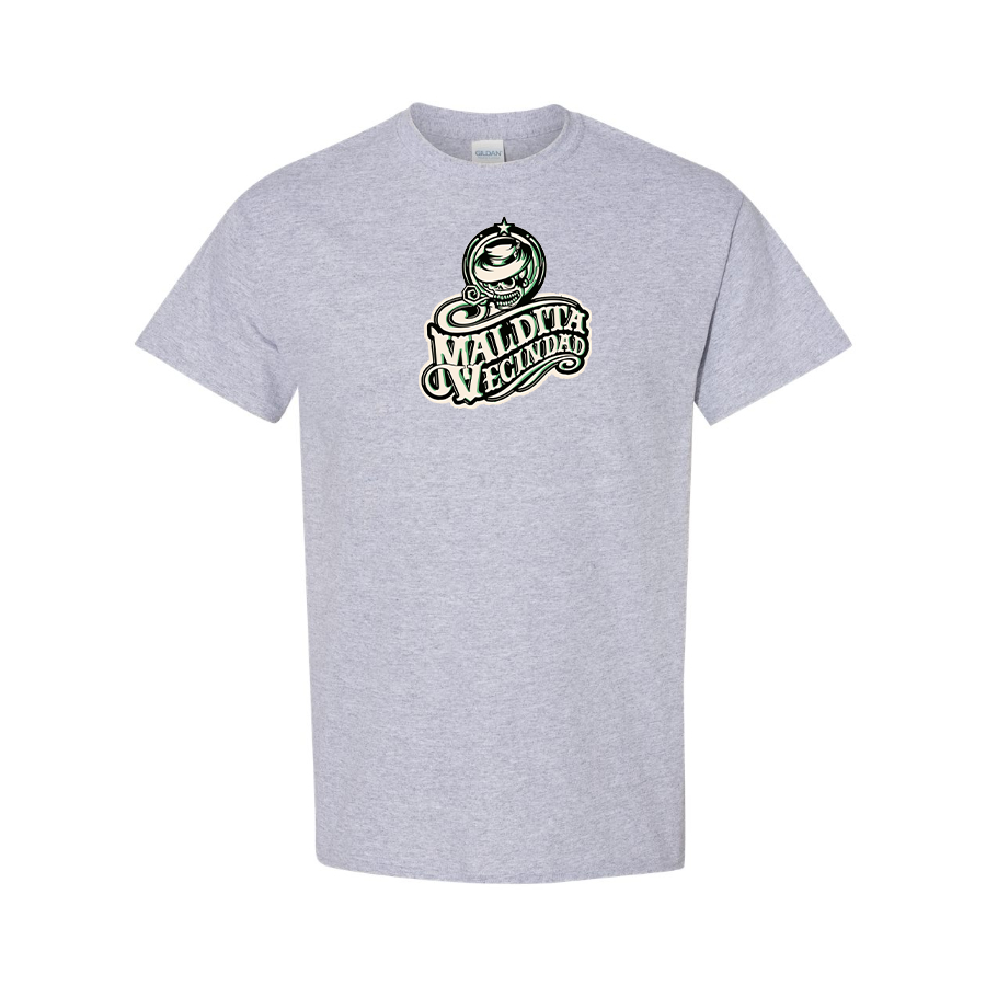 Men's Maldita Vecindad Logo Cotton T-Shirt