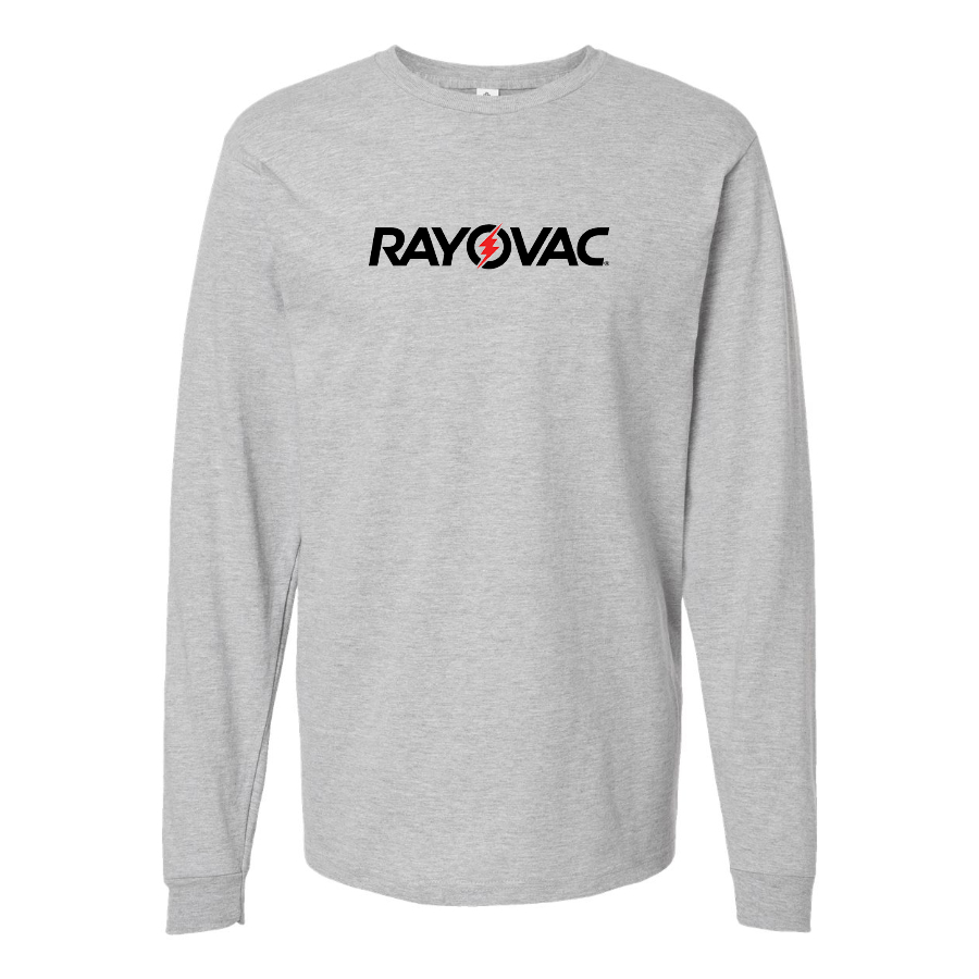 Men's Rayovac Logo Cotton Long Sleeve T-Shirt
