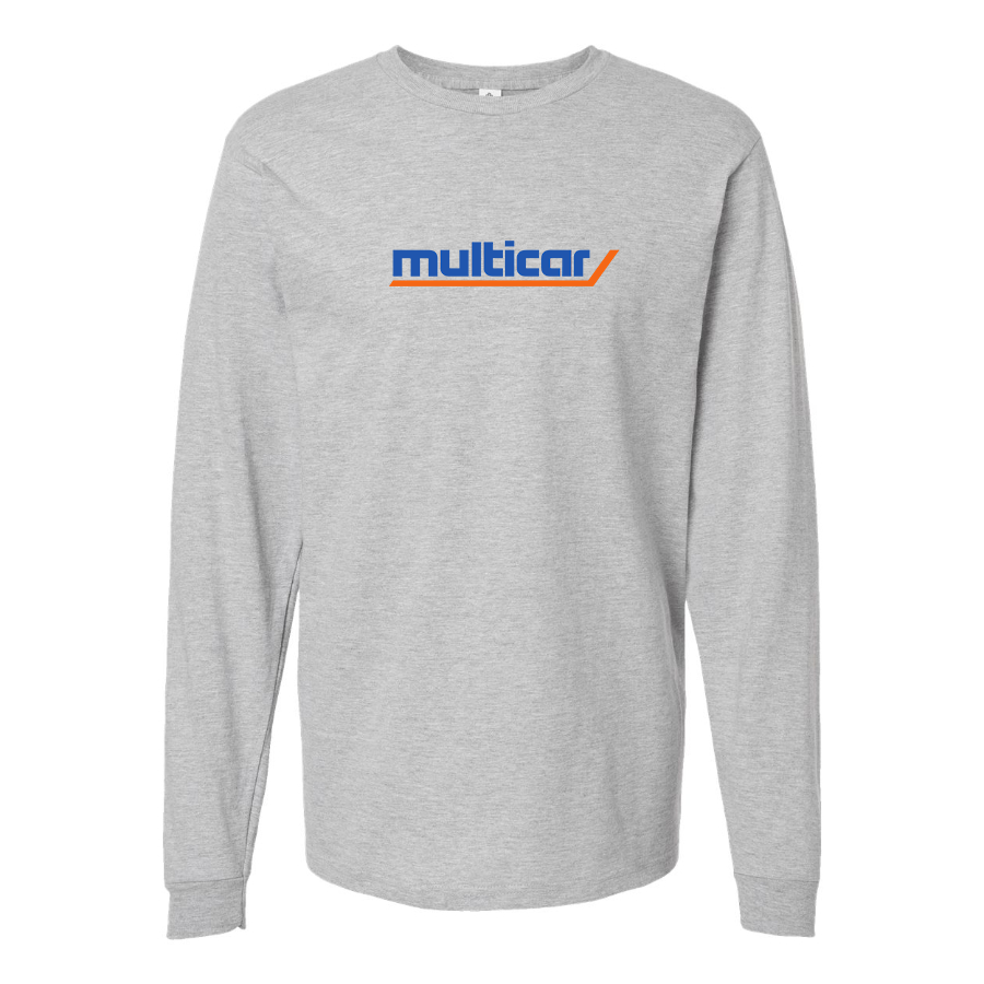 Men's Multicar Logo Cotton Long Sleeve T-Shirt