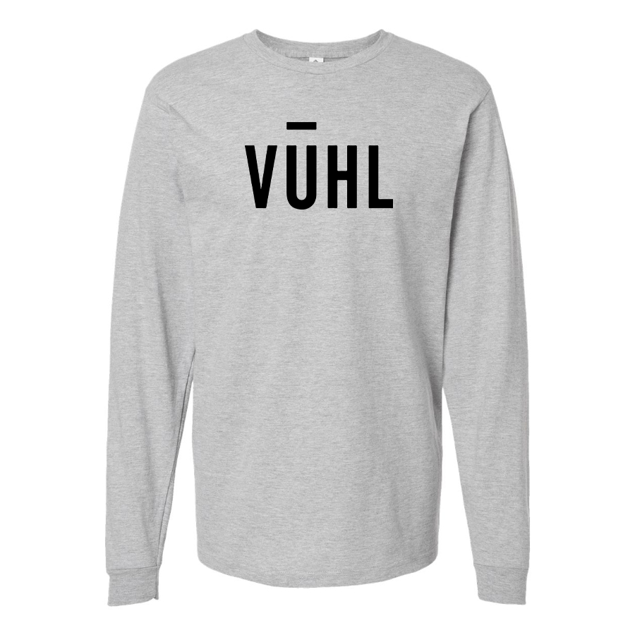 Men's VUHL Logo Cotton Long Sleeve T-Shirt