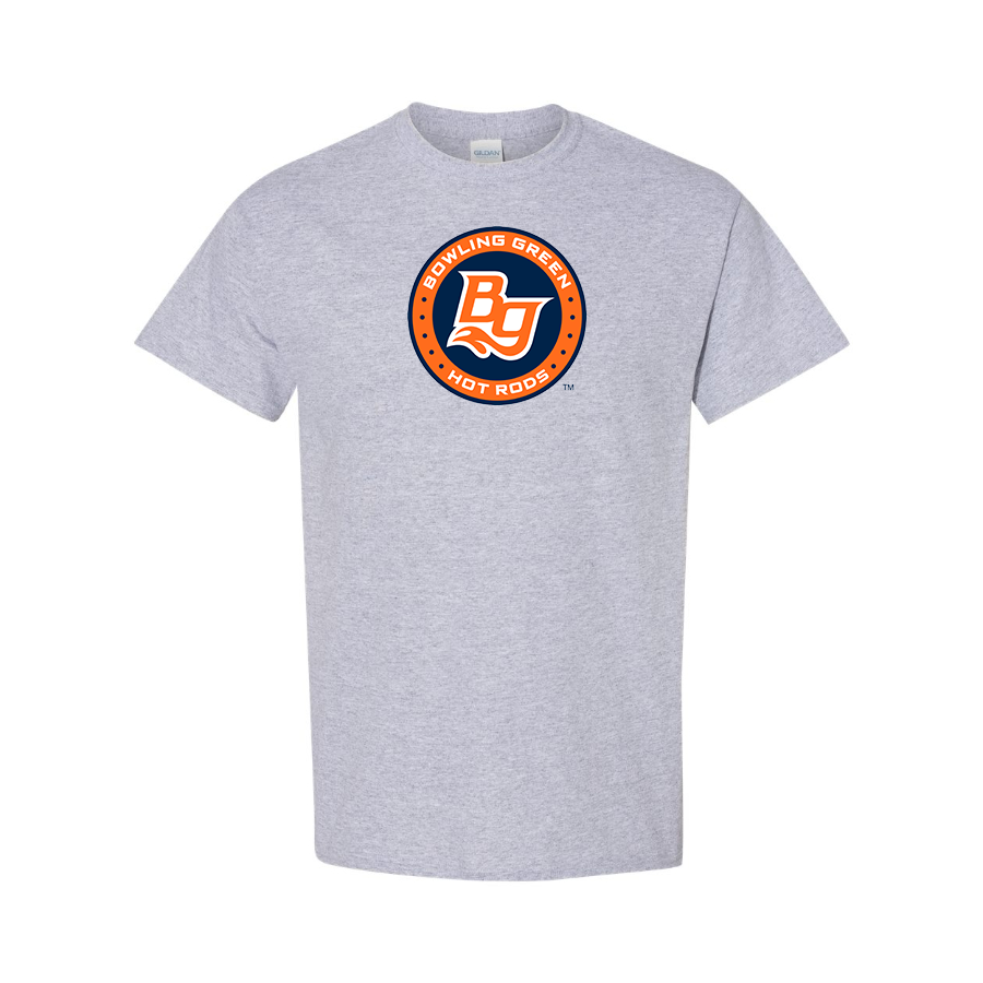 Men's Bowling Green Hot Rods Logo Cotton T-Shirt