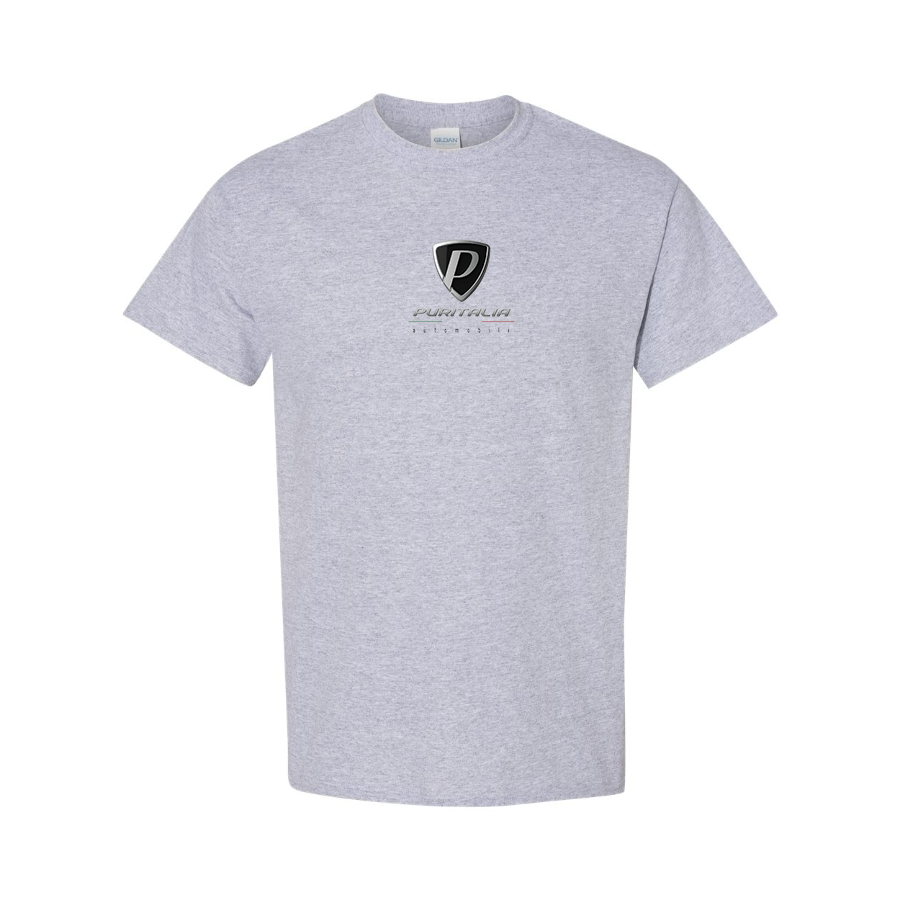 Men's Puritalia Automobili Logo Cotton T-Shirt