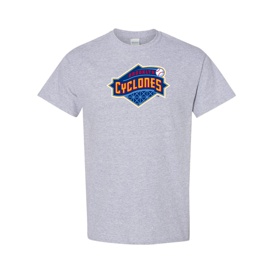 Men's Brooklyn Cyclones Logo Cotton T-Shirt