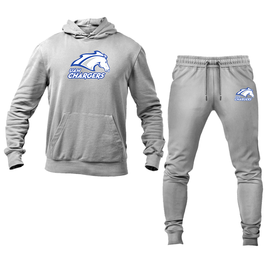 Men's Alabama Huntsville Chargers Hoodie Joggers Set