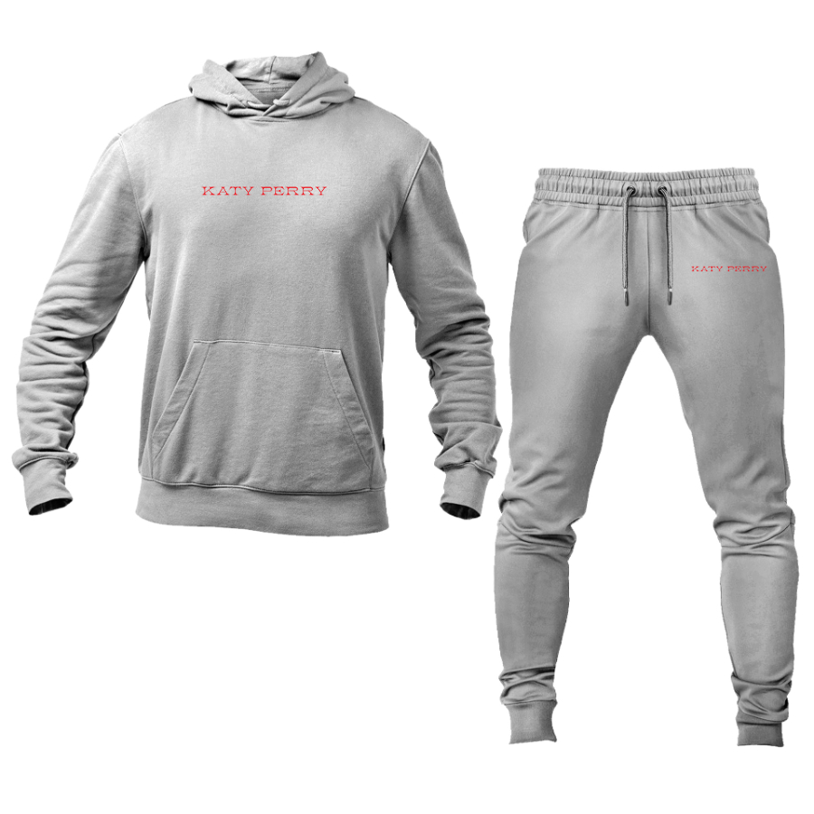 Men's Katy Perry Logo Hoodie Joggers Set