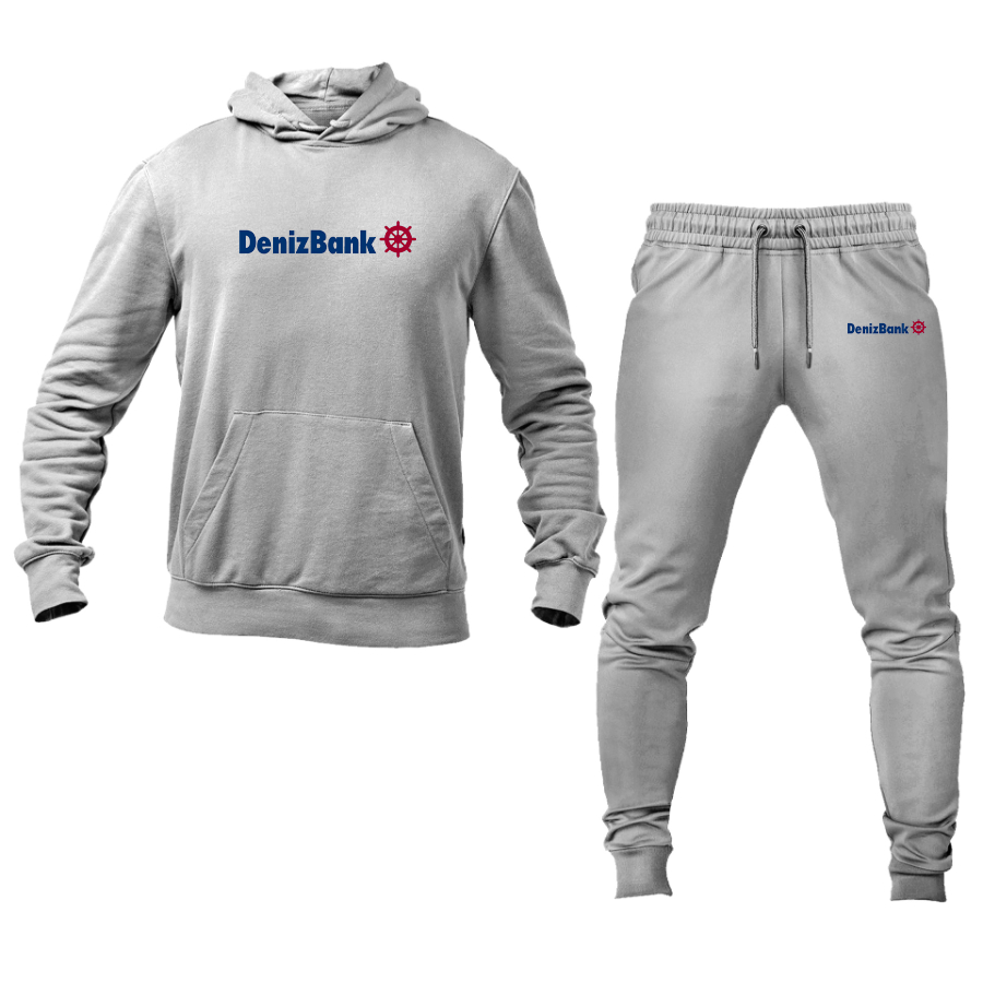 Men's DenizBank Logo Hoodie Joggers Set