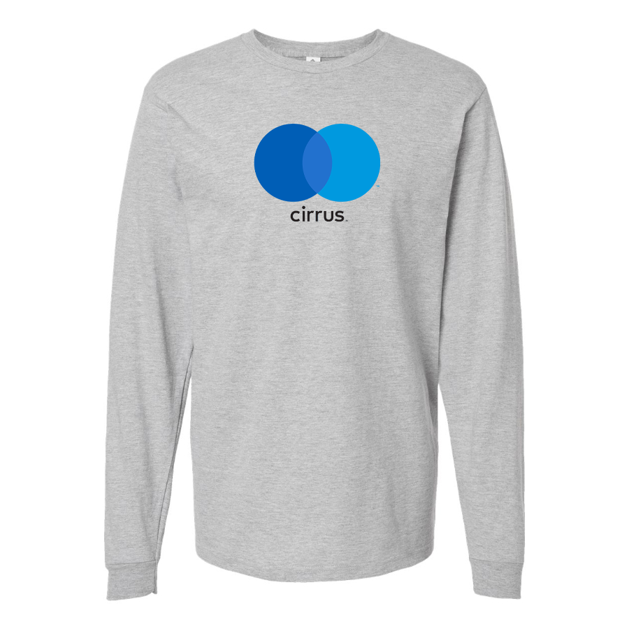 Men's Cirrus Logo Cotton Long Sleeve T-Shirt