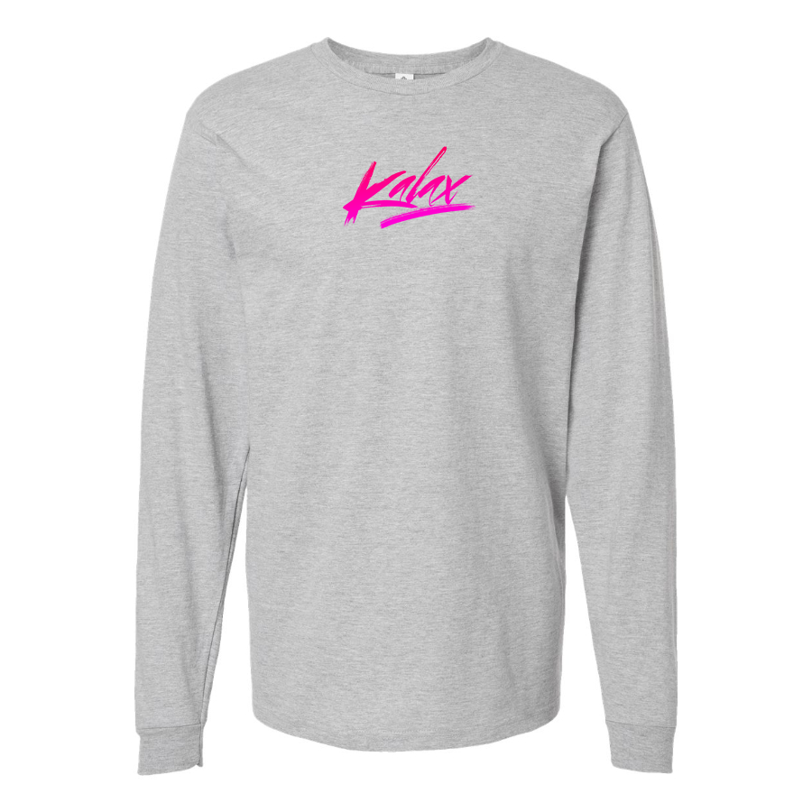 Men's Kalax Logo Cotton Long Sleeve T-Shirt