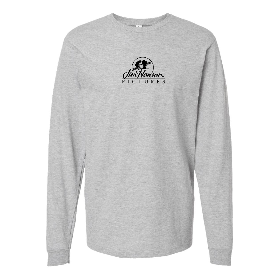 Men's Jim Henson Pictures Logo Cotton Long Sleeve T-Shirt