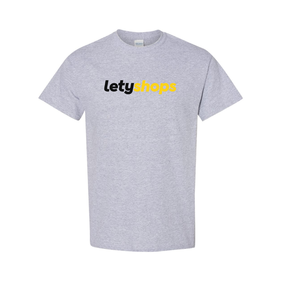 Men's LetyShops Logo Cotton T-Shirt