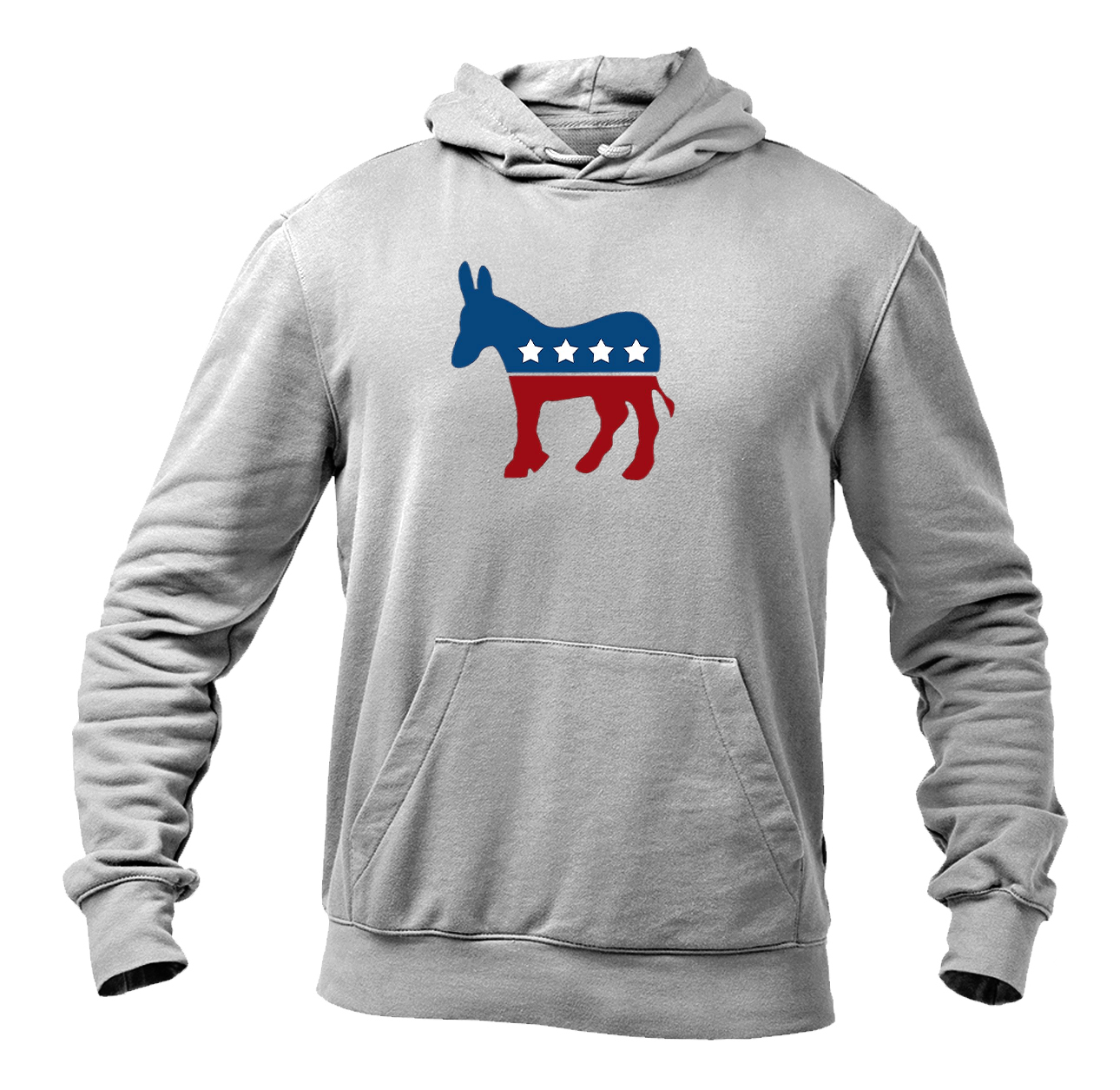 Men's Democrat Election Symbol Heavy Blend Hooded Sweatshirt