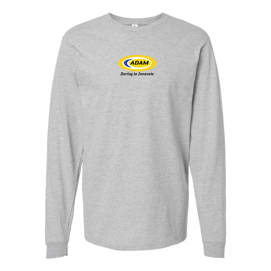 Men's Adam Motors Logo Cotton Long Sleeve T-Shirt