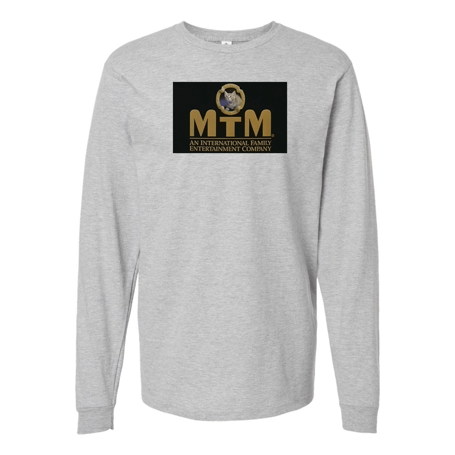Men's MTM Logo Cotton Long Sleeve T-Shirt