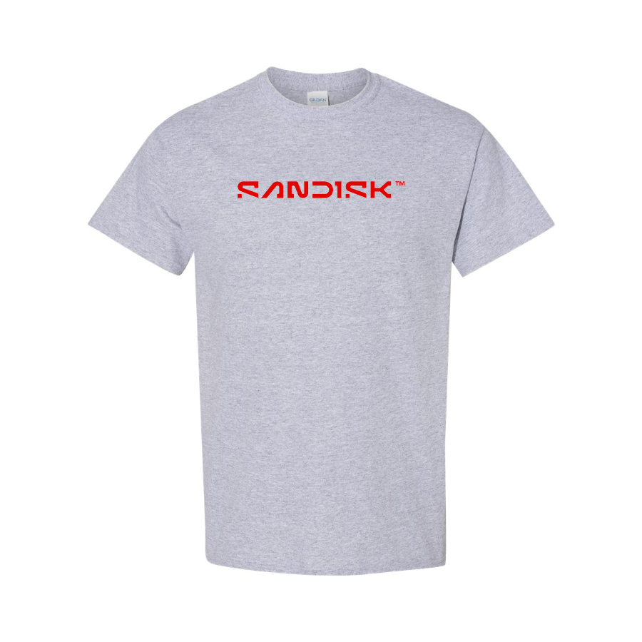 Men's SanDisk Logo Cotton T-Shirt