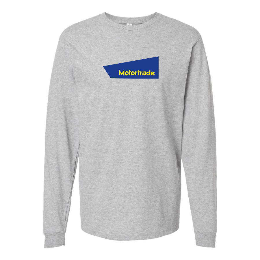 Men's Motortrade Logo Cotton Long Sleeve T-Shirt