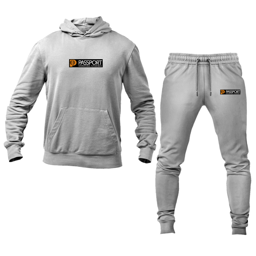 Men's Passport Logo Hoodie Joggers Set