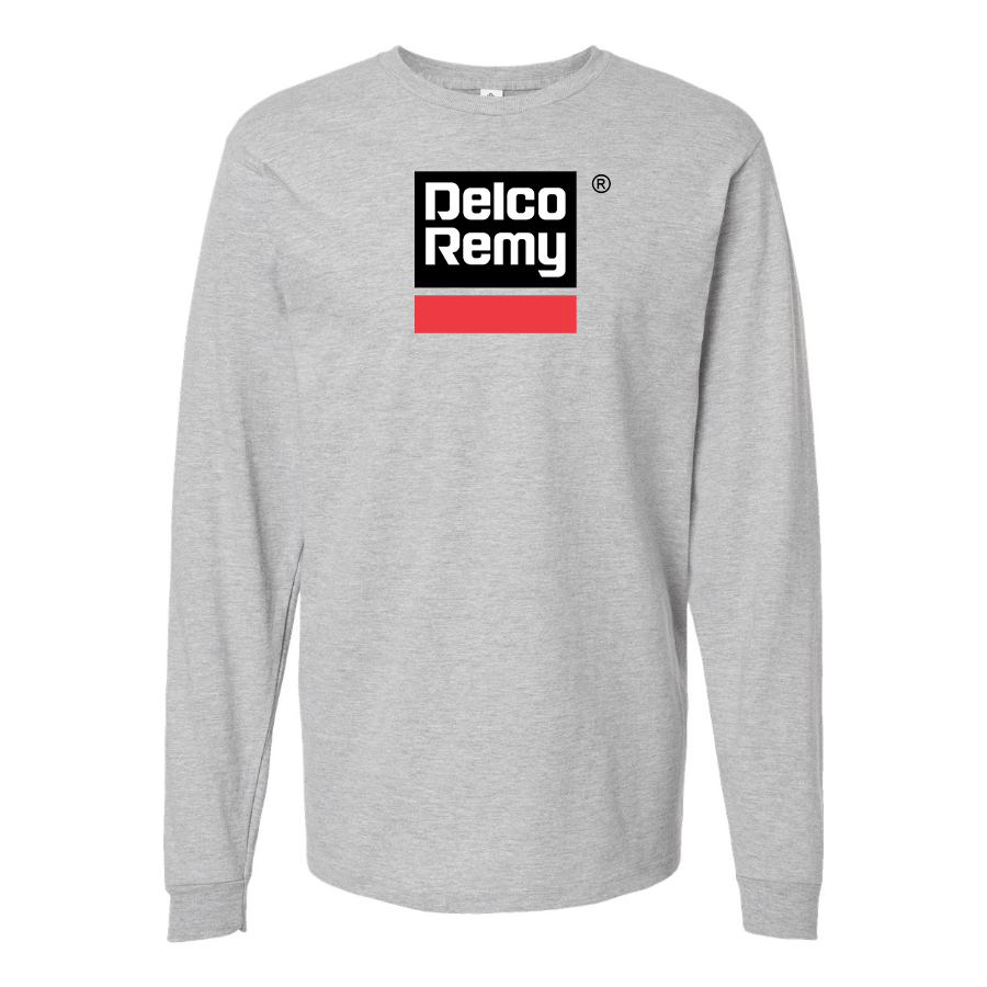 Men's Delco Remy Logo Cotton Long Sleeve T-Shirt