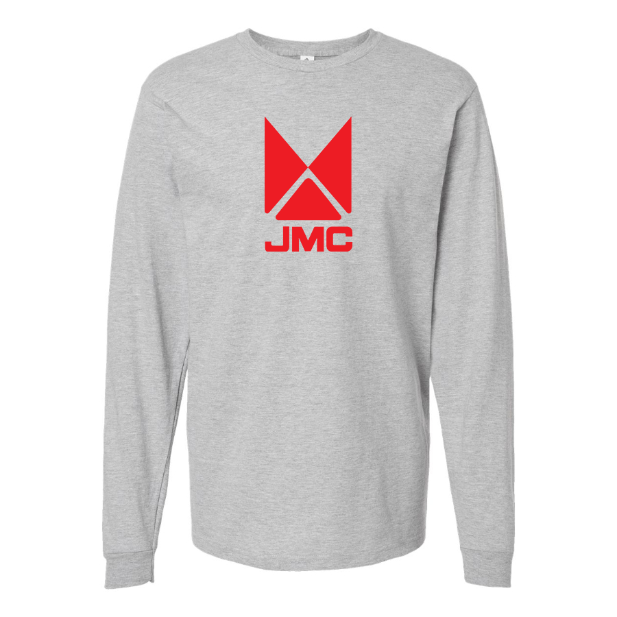 Men's Jiangling Motors Corporation Logo Cotton Long Sleeve T-Shirt