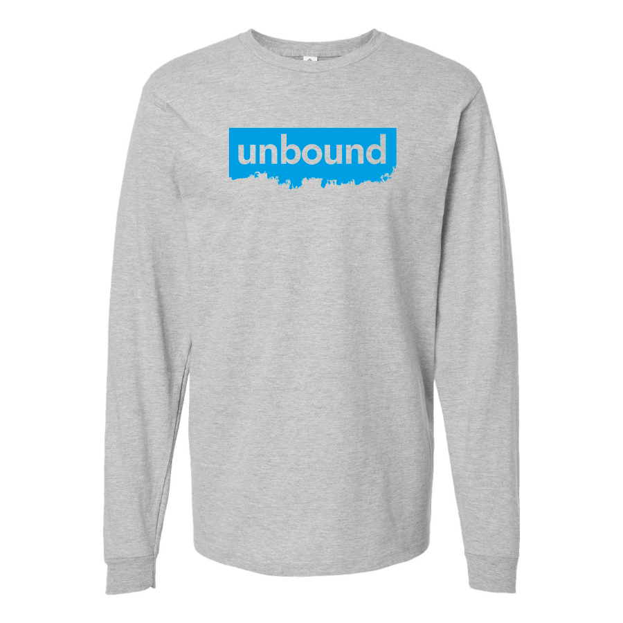 Men's Unbound Live Logo Cotton Long Sleeve T-Shirt