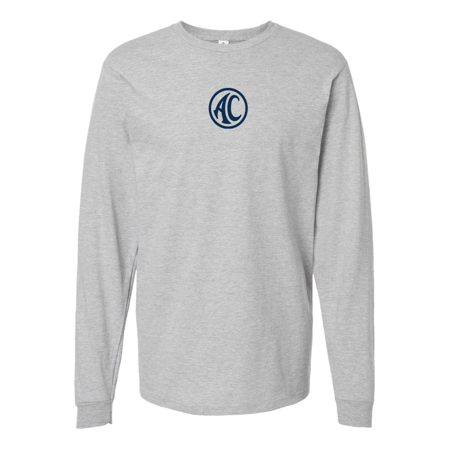 Men's AC Logo Cotton Long Sleeve T-Shirt
