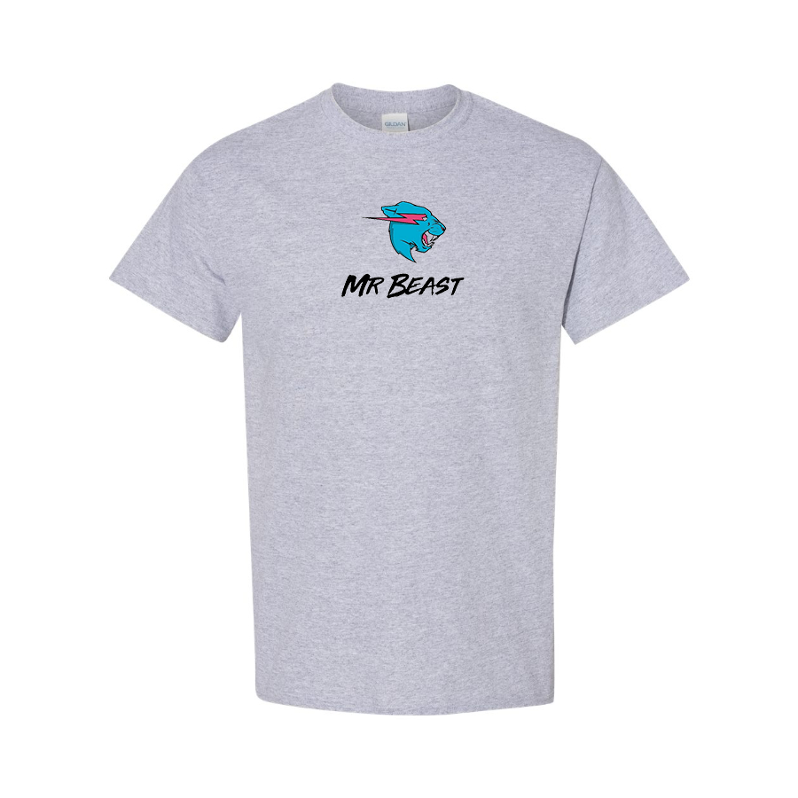 Men's Mr Beast Logo Cotton T-Shirt