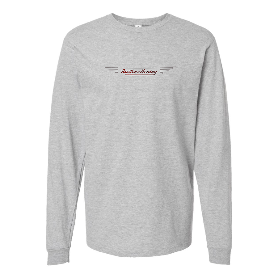 Men's Austin Healey Logo Cotton Long Sleeve T-Shirt