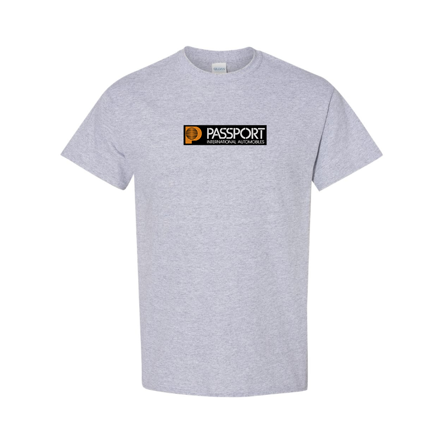 Men's Passport Logo Cotton T-Shirt