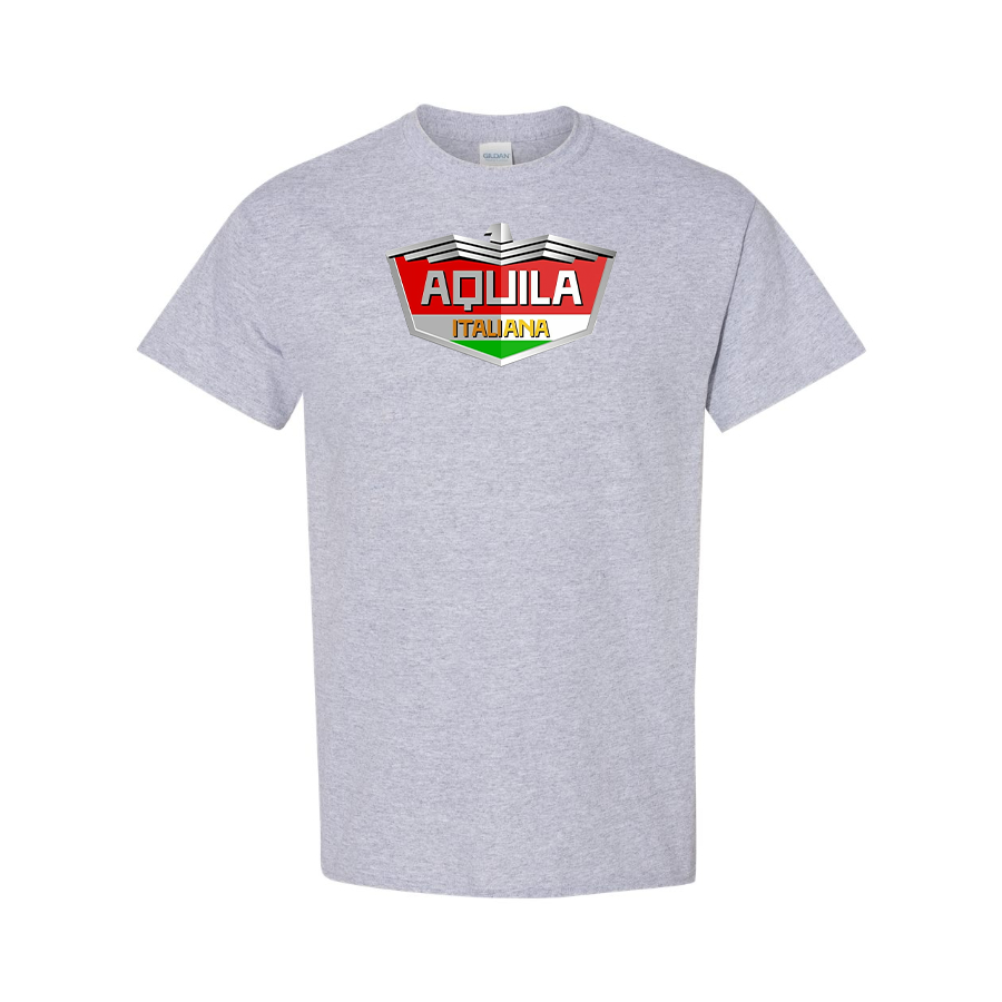 Men's Aquila Italiana Logo Cotton T-Shirt