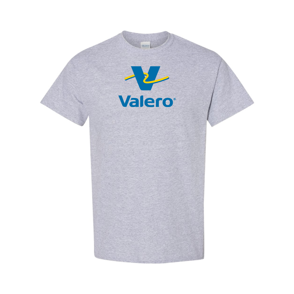 Men's Valero Gas Station Logo Cotton T-Shirt
