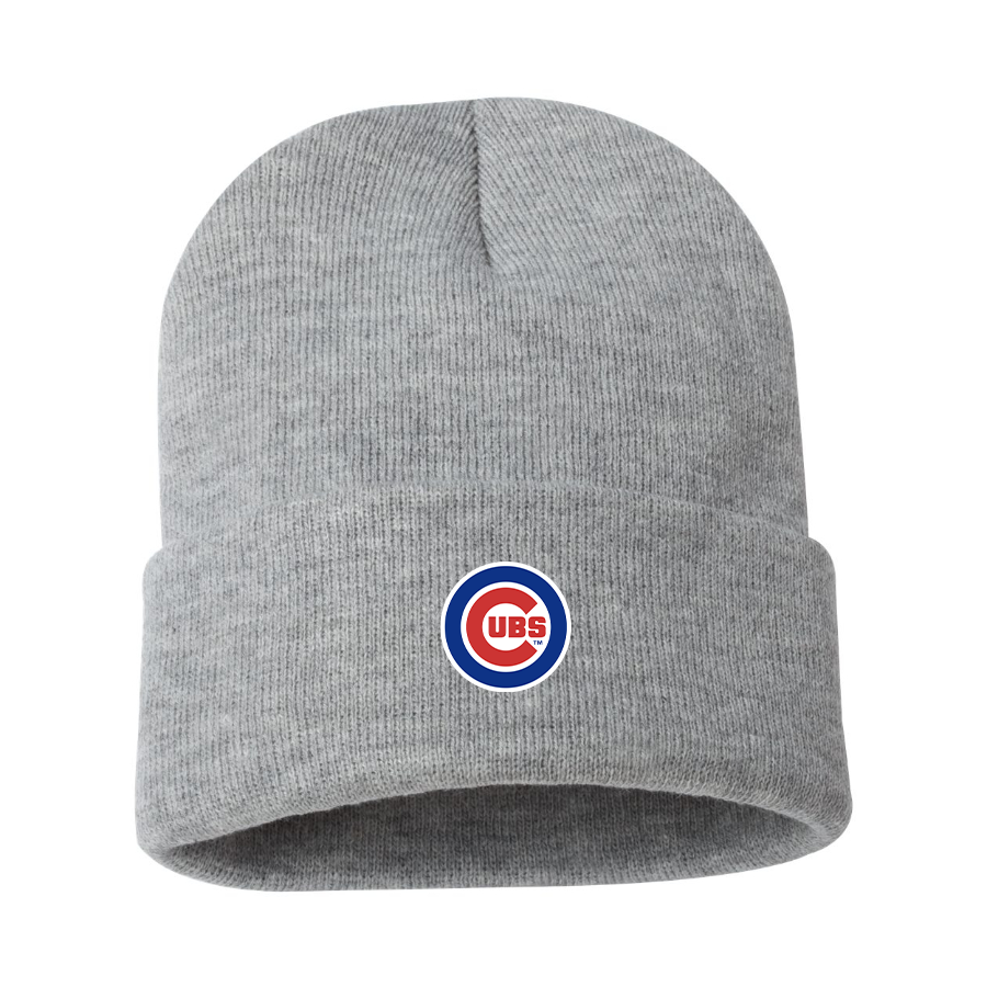 Chicago Cubs Logo Beanie Hat