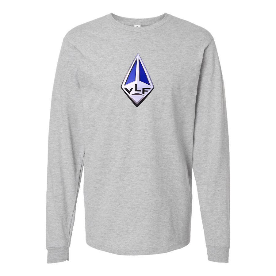 Men's VLF Logo Cotton Long Sleeve T-Shirt